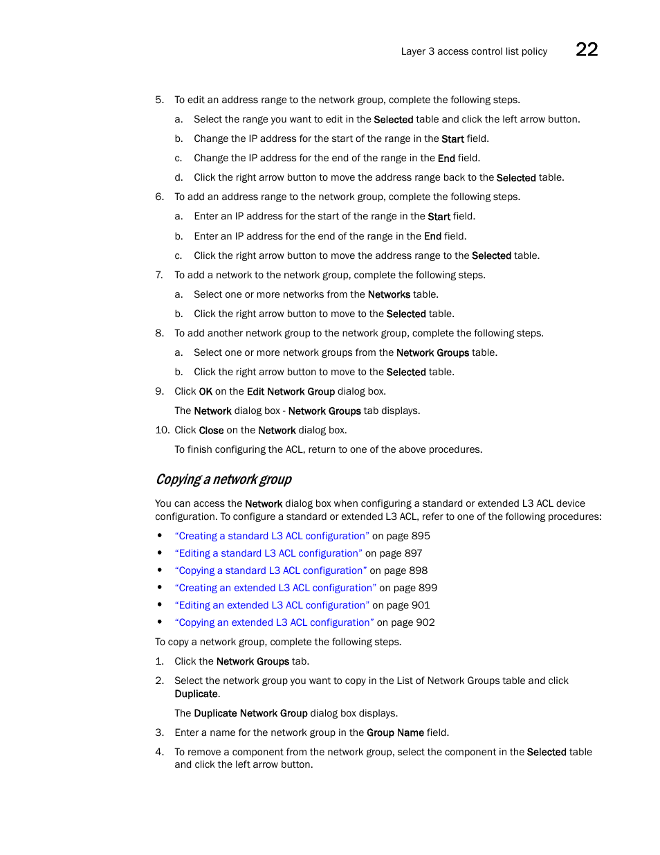 Copying a network group | Brocade Network Advisor SAN + IP User Manual v12.3.0 User Manual | Page 995 / 2702