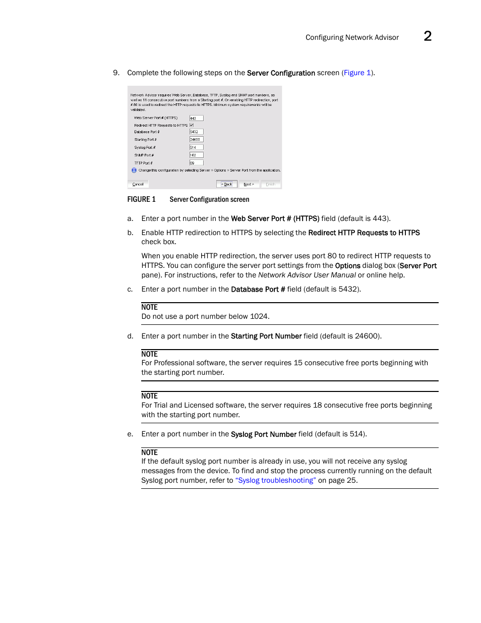 Brocade Network Advisor SAN Installation and Migration Guide (Supporting Network Advisor 12.3.0) User Manual | Page 35 / 93