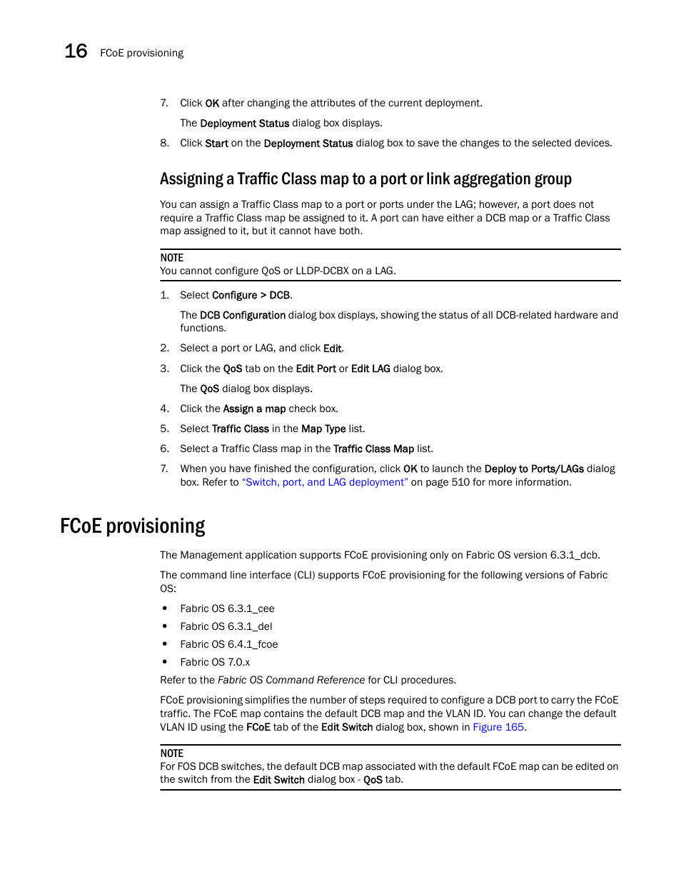 Fcoe provisioning | Brocade Network Advisor SAN User Manual v12.1.0 User Manual | Page 546 / 1690