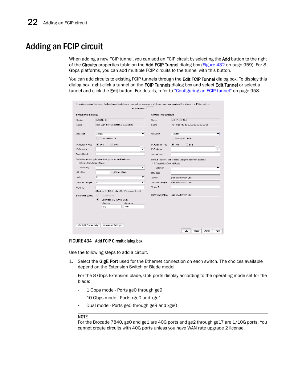 Adding an fcip circuit, Eps under and | Brocade Network Advisor SAN User Manual v12.3.0 User Manual | Page 1014 / 1940