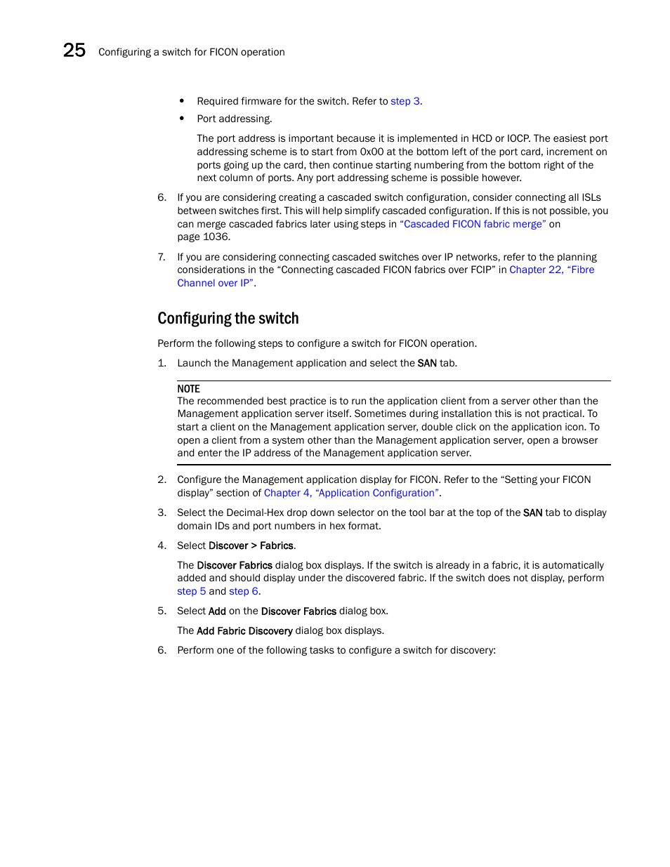 Configuring the switch, Configuring the switch 0 | Brocade Network Advisor SAN User Manual v12.3.0 User Manual | Page 1072 / 1940