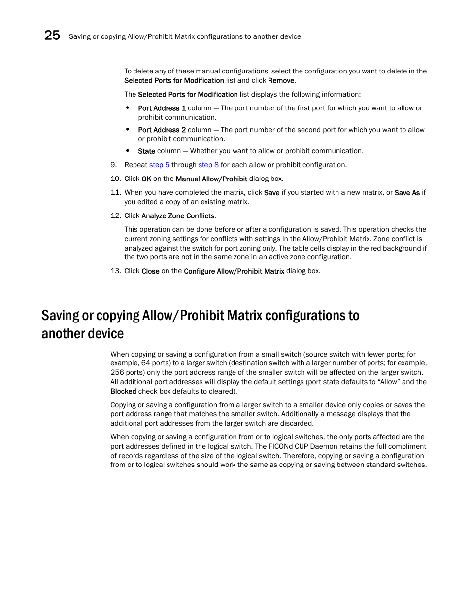 Brocade Network Advisor SAN User Manual v12.3.0 User Manual | Page 1080 / 1940