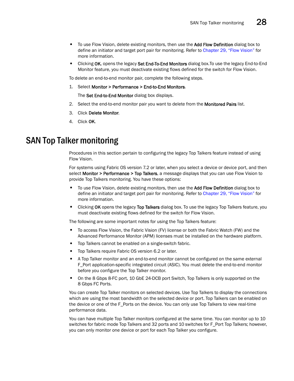 San top talker monitoring, San top talker monitoring 5 | Brocade Network Advisor SAN User Manual v12.3.0 User Manual | Page 1147 / 1940