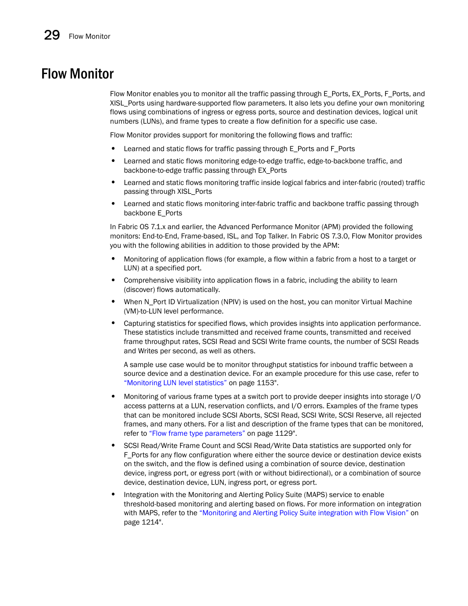 Flow monitor, Flow monitor 8 | Brocade Network Advisor SAN User Manual v12.3.0 User Manual | Page 1190 / 1940