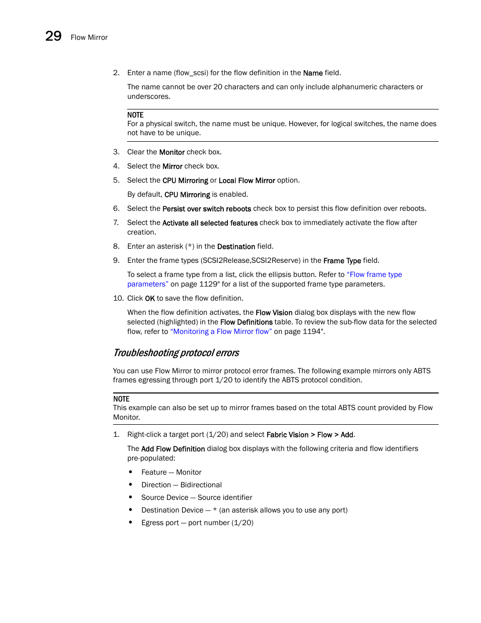 Troubleshooting protocol errors | Brocade Network Advisor SAN User Manual v12.3.0 User Manual | Page 1250 / 1940