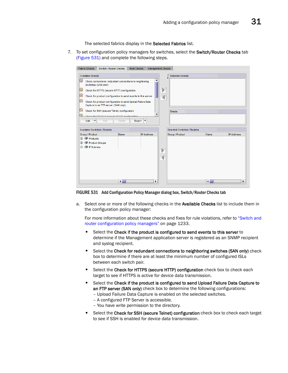 Brocade Network Advisor SAN User Manual v12.3.0 User Manual | Page 1295 / 1940