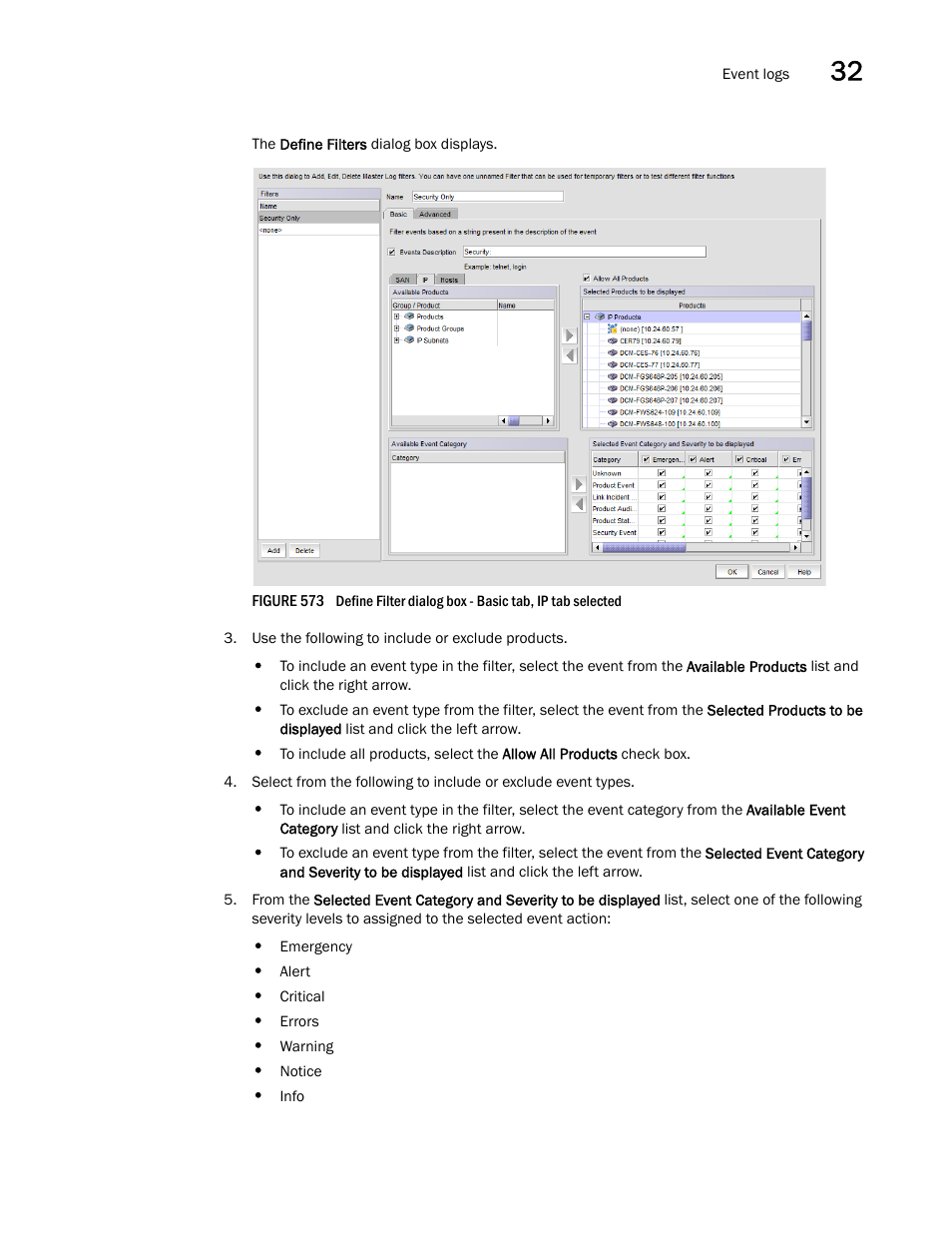 Brocade Network Advisor SAN User Manual v12.3.0 User Manual | Page 1375 / 1940