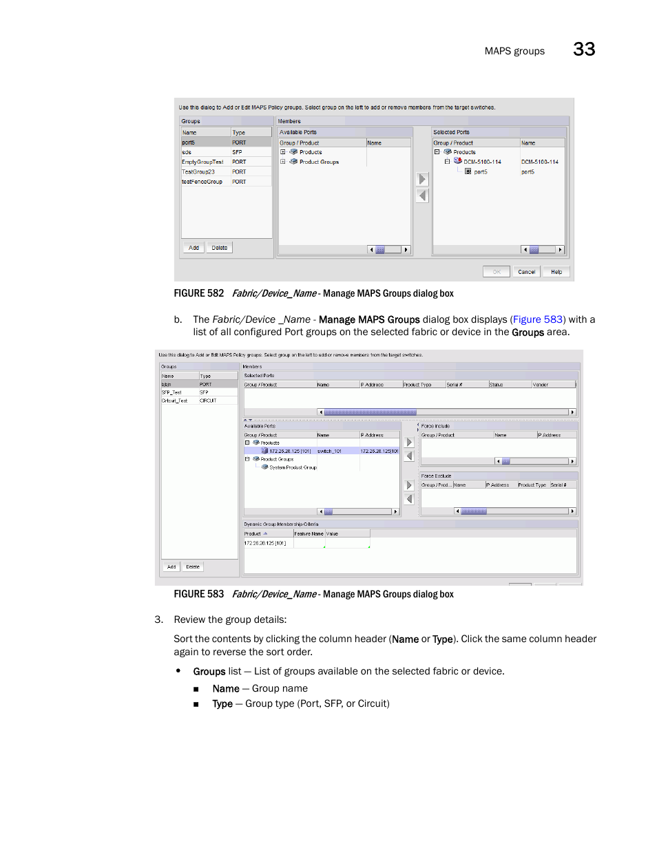 Figure 582 | Brocade Network Advisor SAN User Manual v12.3.0 User Manual | Page 1423 / 1940