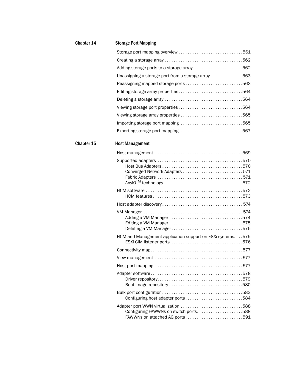 Brocade Network Advisor SAN User Manual v12.3.0 User Manual | Page 18 / 1940