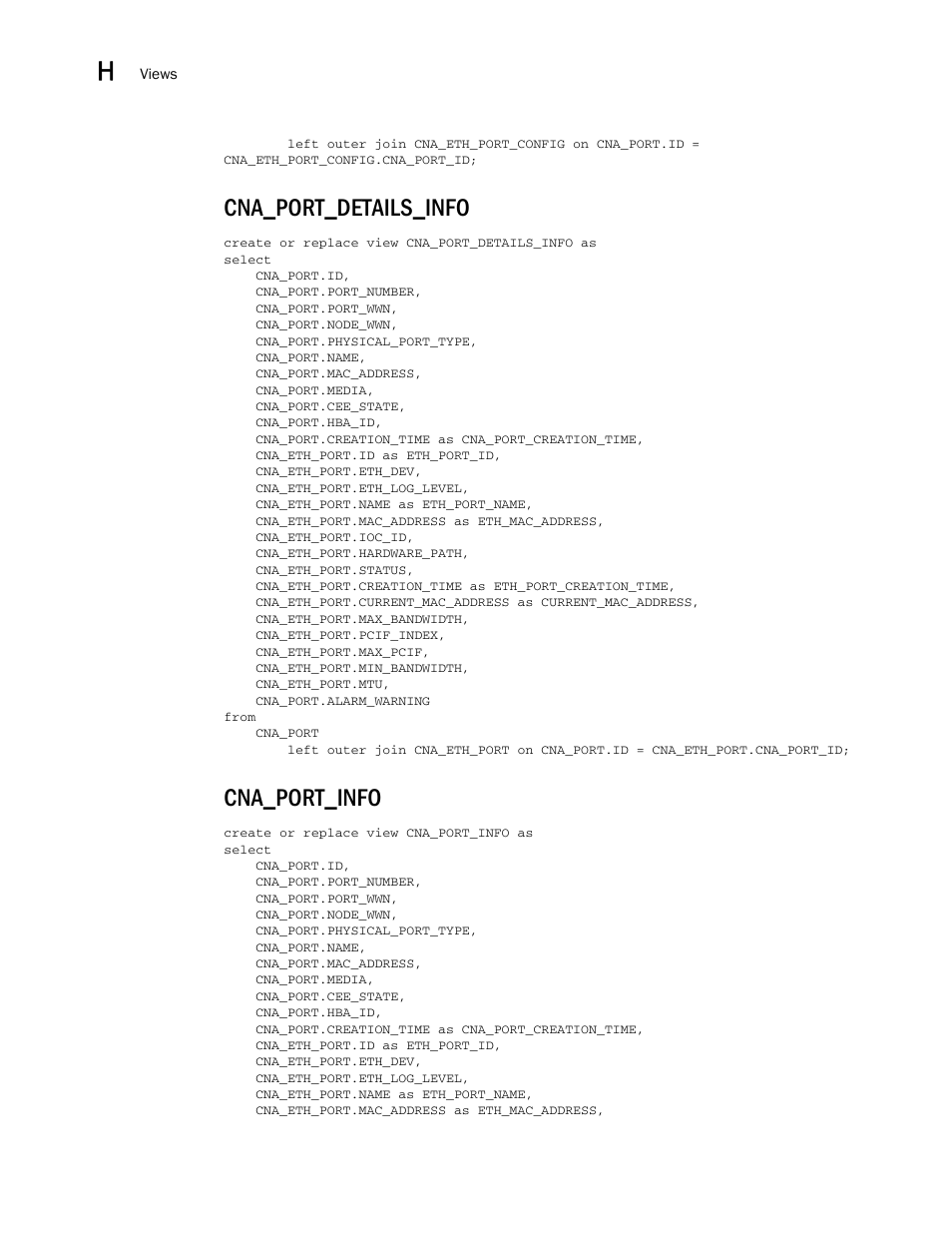 Cna_port_details_info, Cna_port_info | Brocade Network Advisor SAN User Manual v12.3.0 User Manual | Page 1812 / 1940