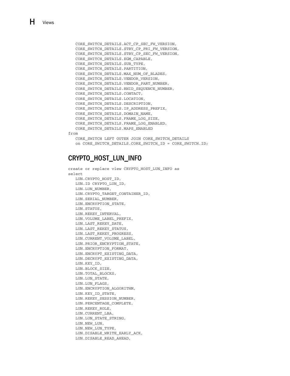 Crypto_host_lun_info | Brocade Network Advisor SAN User Manual v12.3.0 User Manual | Page 1814 / 1940