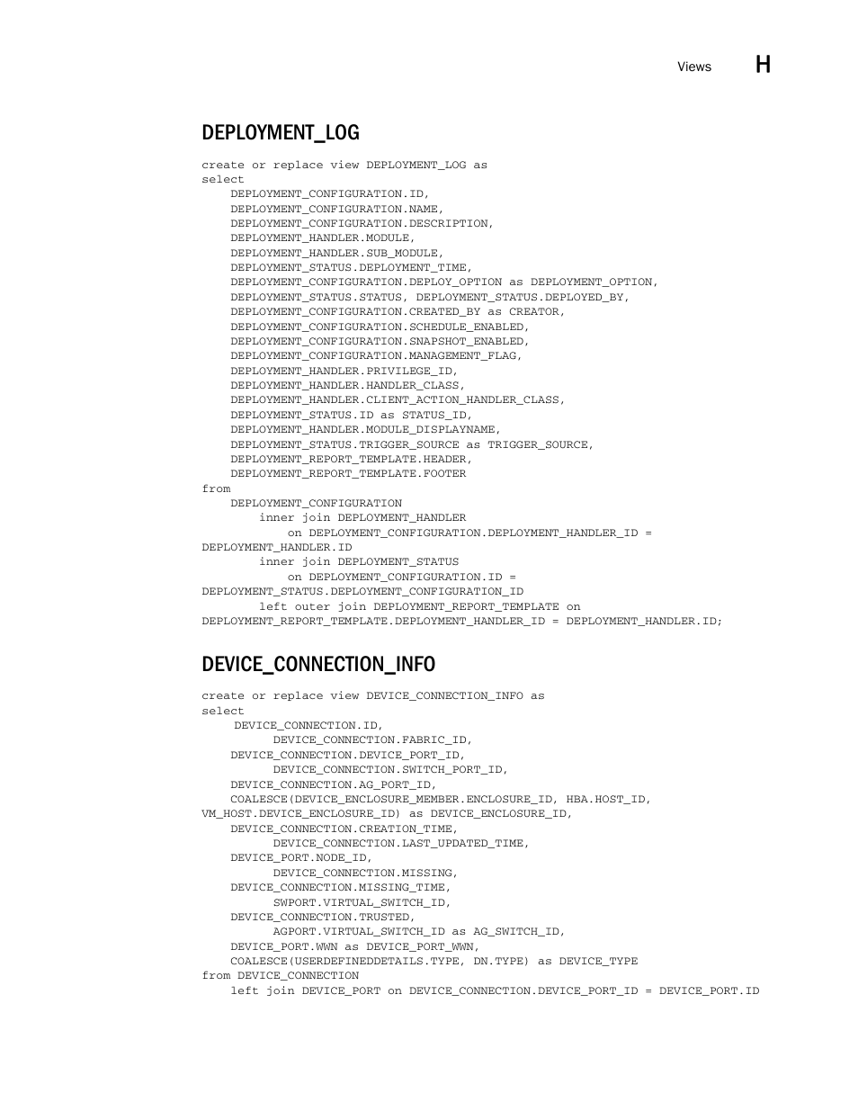 Deployment_log, Device_connection_info | Brocade Network Advisor SAN User Manual v12.3.0 User Manual | Page 1817 / 1940