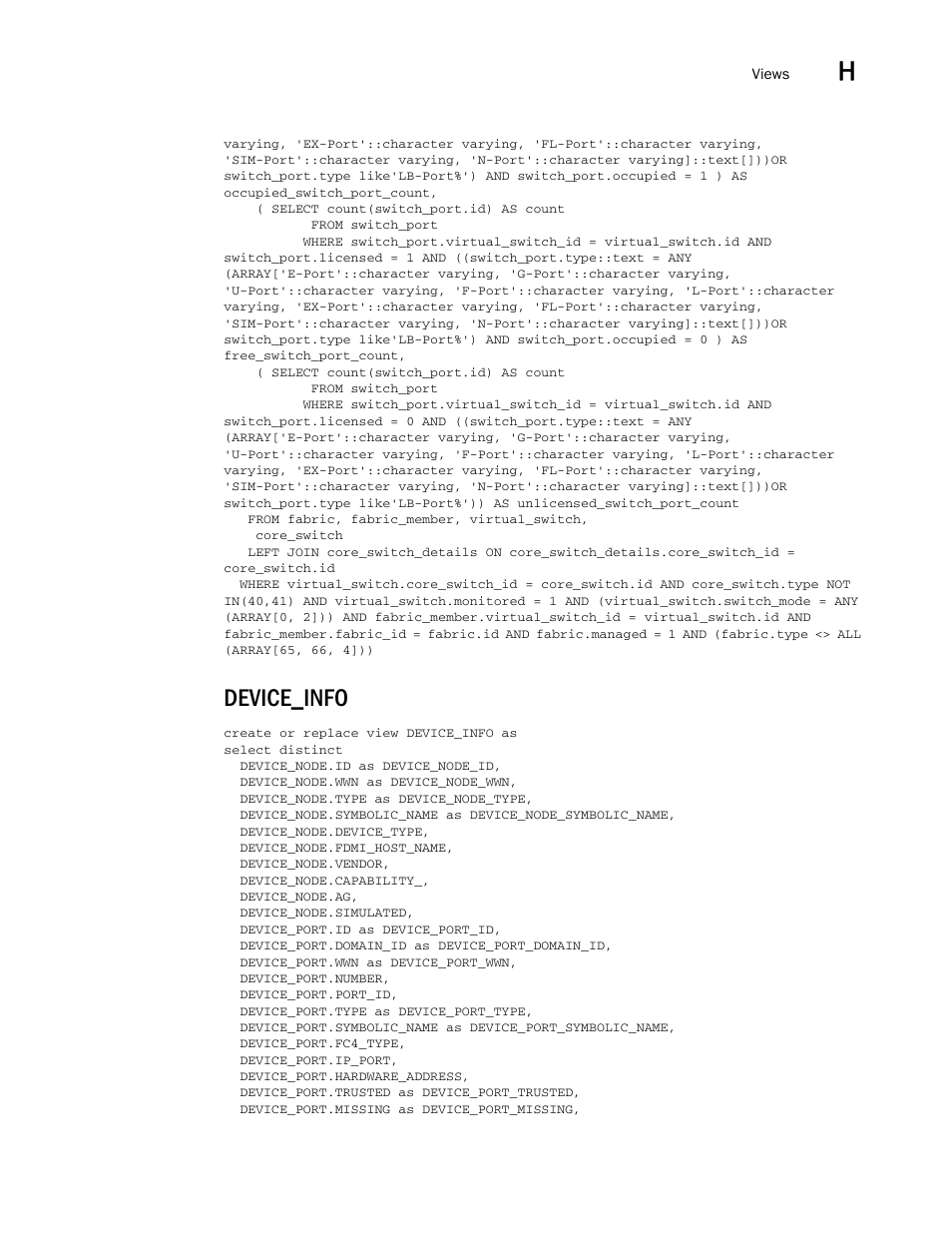 Device_info | Brocade Network Advisor SAN User Manual v12.3.0 User Manual | Page 1825 / 1940