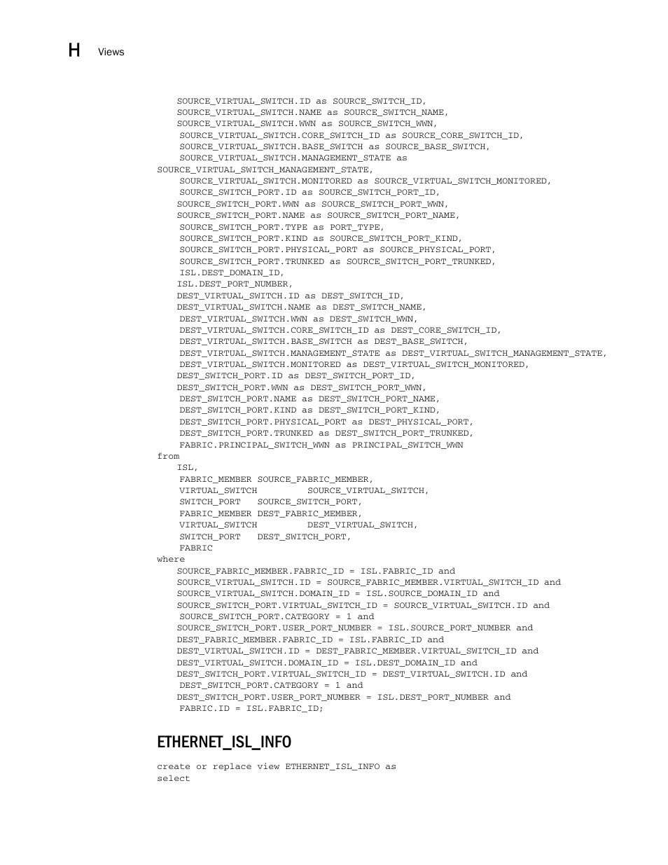 Ethernet_isl_info | Brocade Network Advisor SAN User Manual v12.3.0 User Manual | Page 1832 / 1940