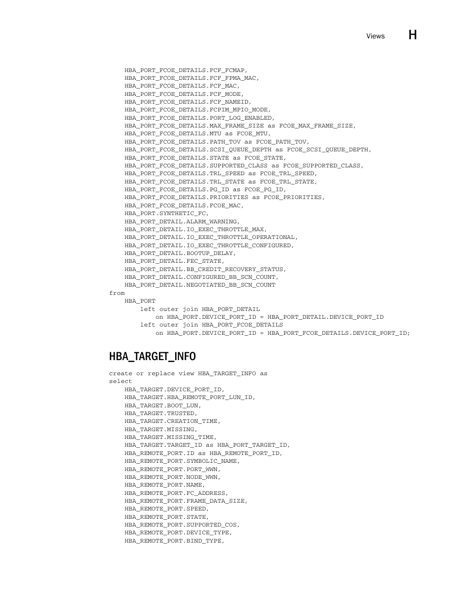 Hba_target_info | Brocade Network Advisor SAN User Manual v12.3.0 User Manual | Page 1843 / 1940