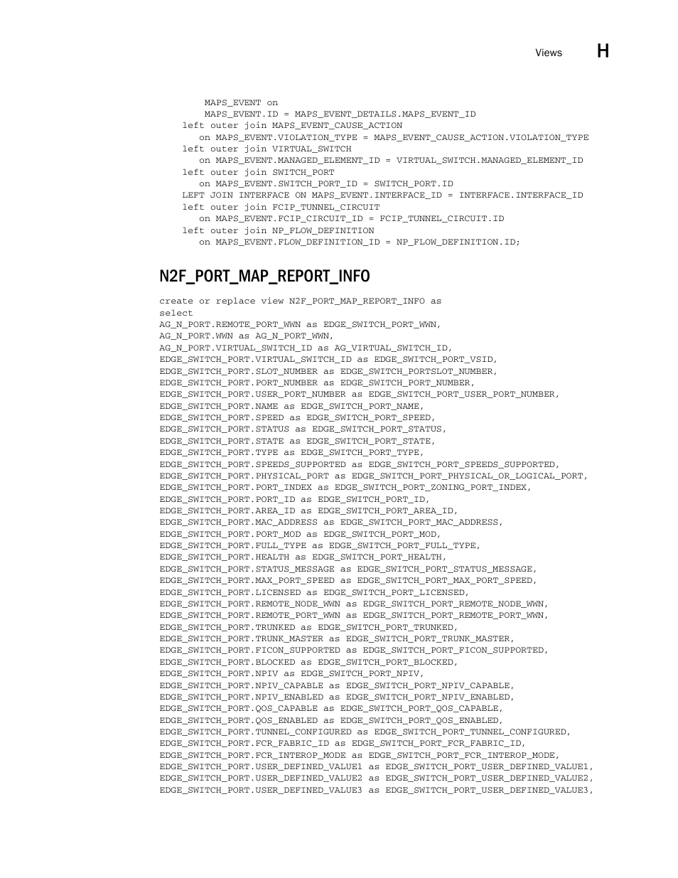 N2f_port_map_report_info | Brocade Network Advisor SAN User Manual v12.3.0 User Manual | Page 1861 / 1940