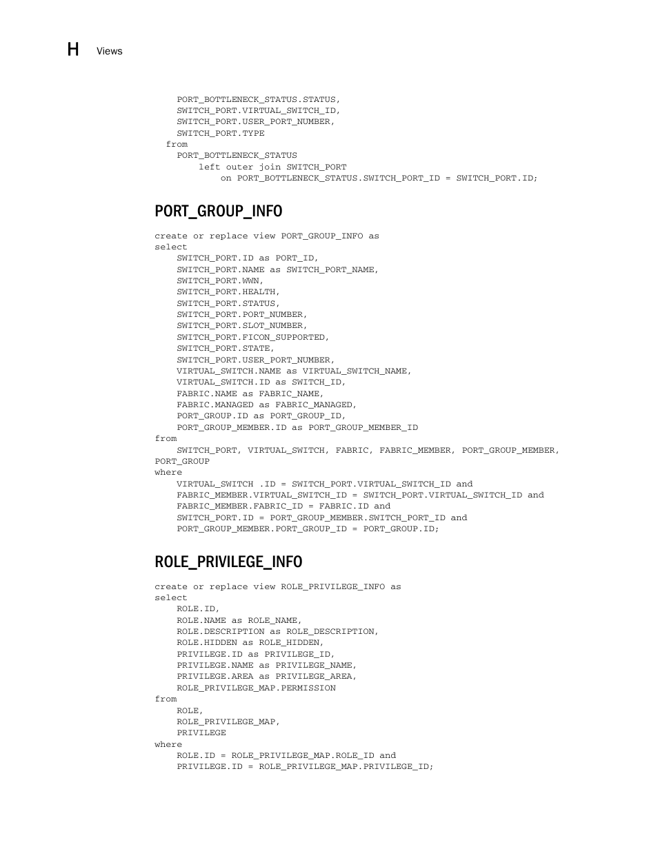 Port_group_info, Role_privilege_info | Brocade Network Advisor SAN User Manual v12.3.0 User Manual | Page 1870 / 1940