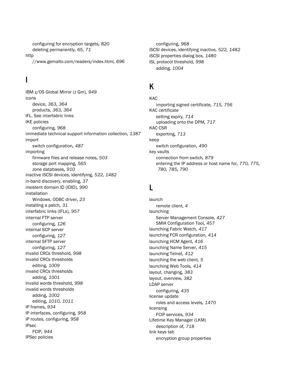 Brocade Network Advisor SAN User Manual v12.3.0 User Manual | Page 1930 / 1940