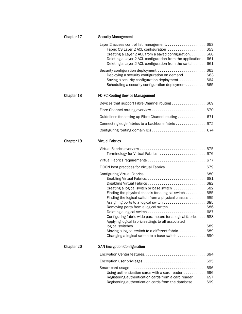 Brocade Network Advisor SAN User Manual v12.3.0 User Manual | Page 21 / 1940