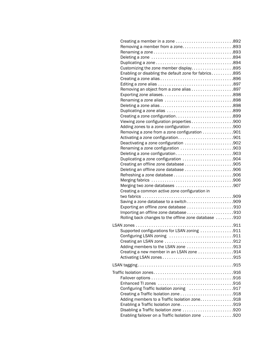 Brocade Network Advisor SAN User Manual v12.3.0 User Manual | Page 26 / 1940