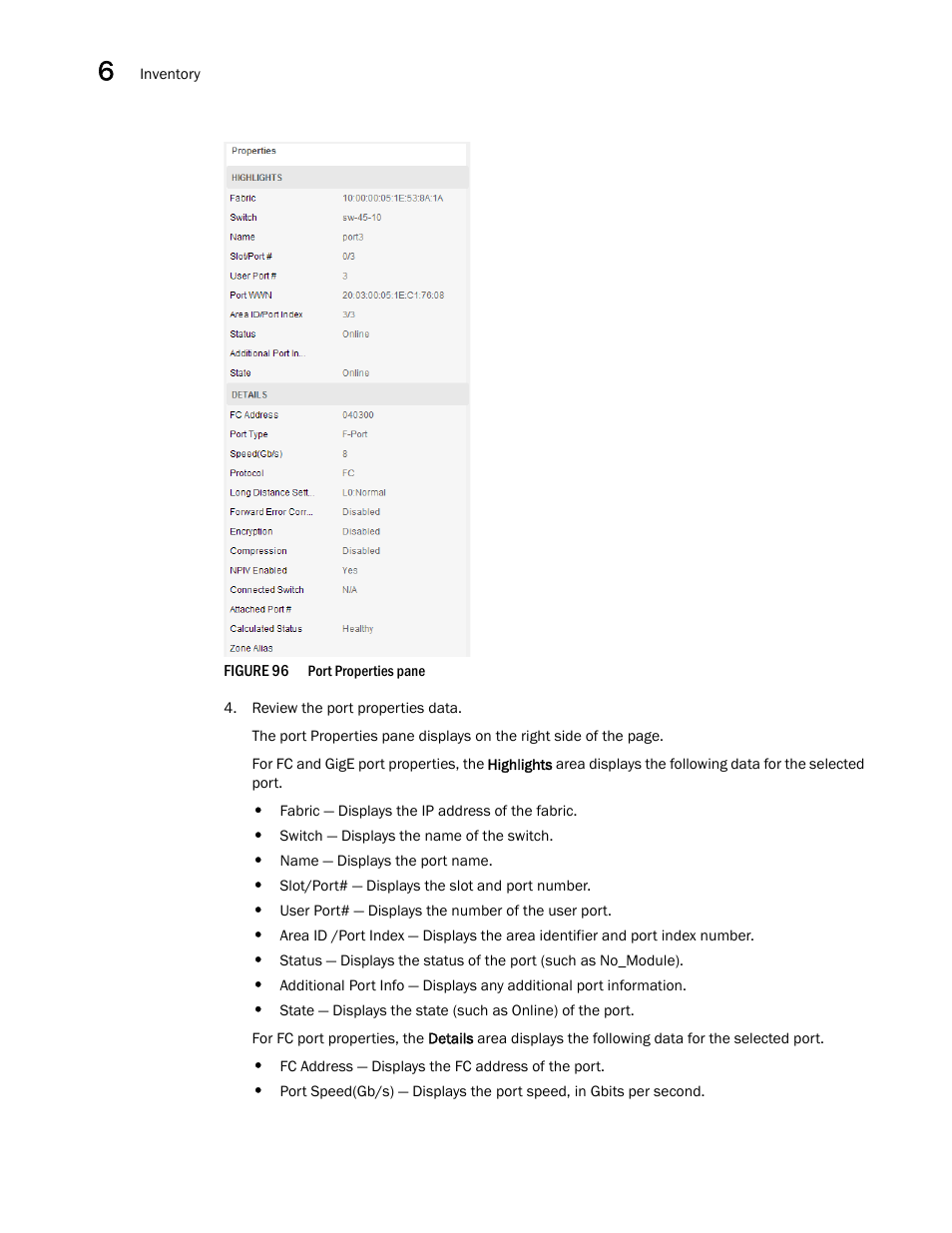 Brocade Network Advisor SAN User Manual v12.3.0 User Manual | Page 282 / 1940