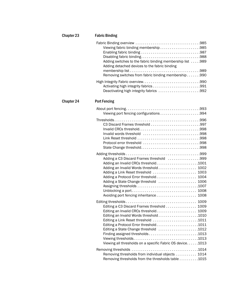 Brocade Network Advisor SAN User Manual v12.3.0 User Manual | Page 29 / 1940