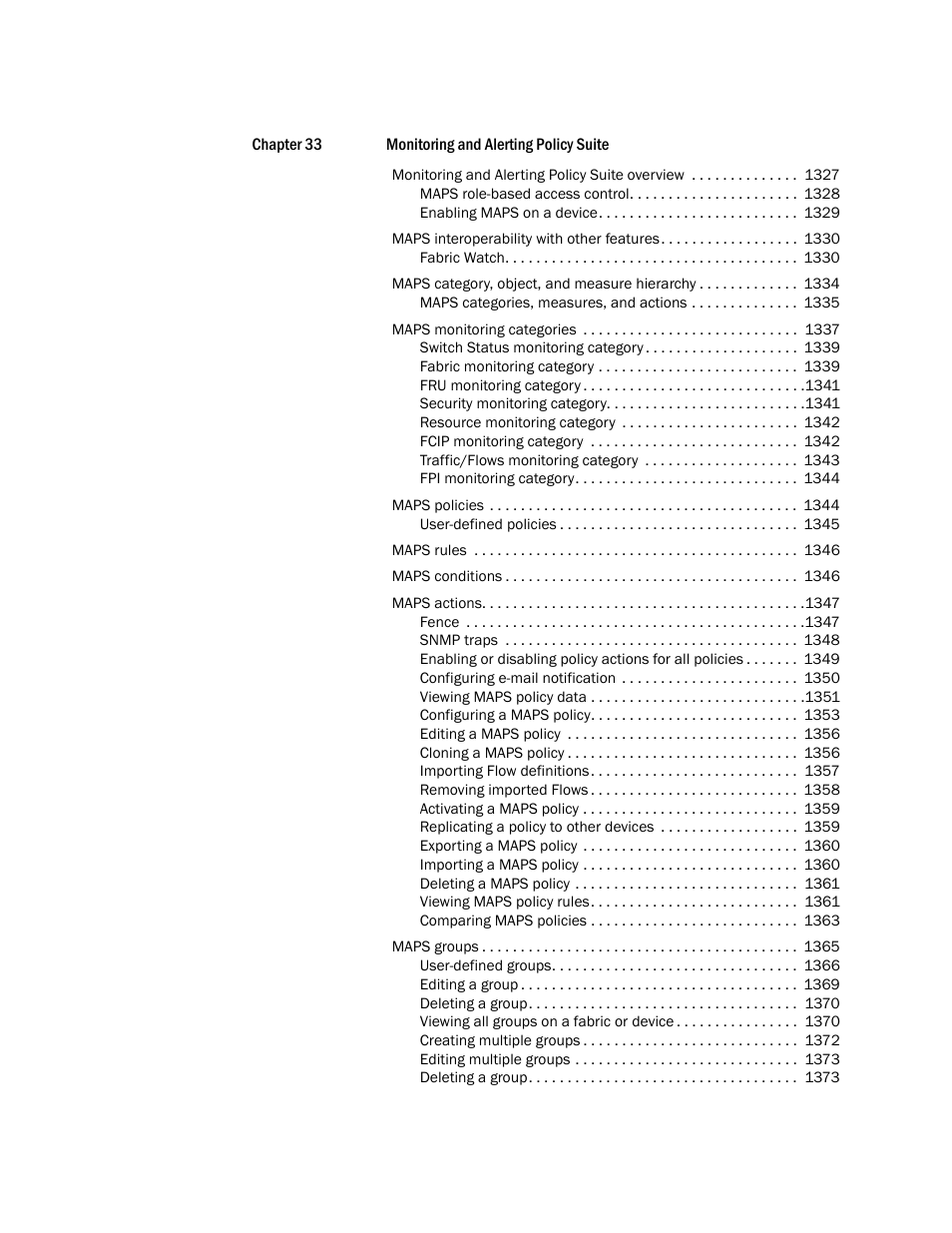 Brocade Network Advisor SAN User Manual v12.3.0 User Manual | Page 36 / 1940