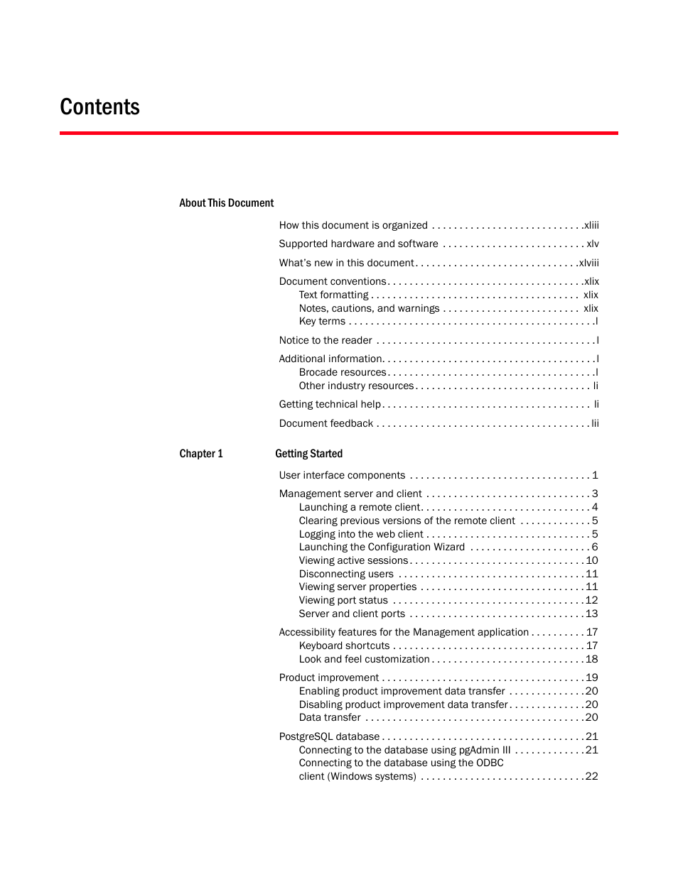 Brocade Network Advisor SAN User Manual v12.3.0 User Manual | Page 5 / 1940