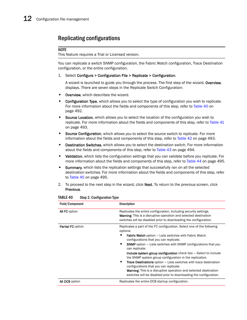 Replicating configurations | Brocade Network Advisor SAN User Manual v12.3.0 User Manual | Page 544 / 1940