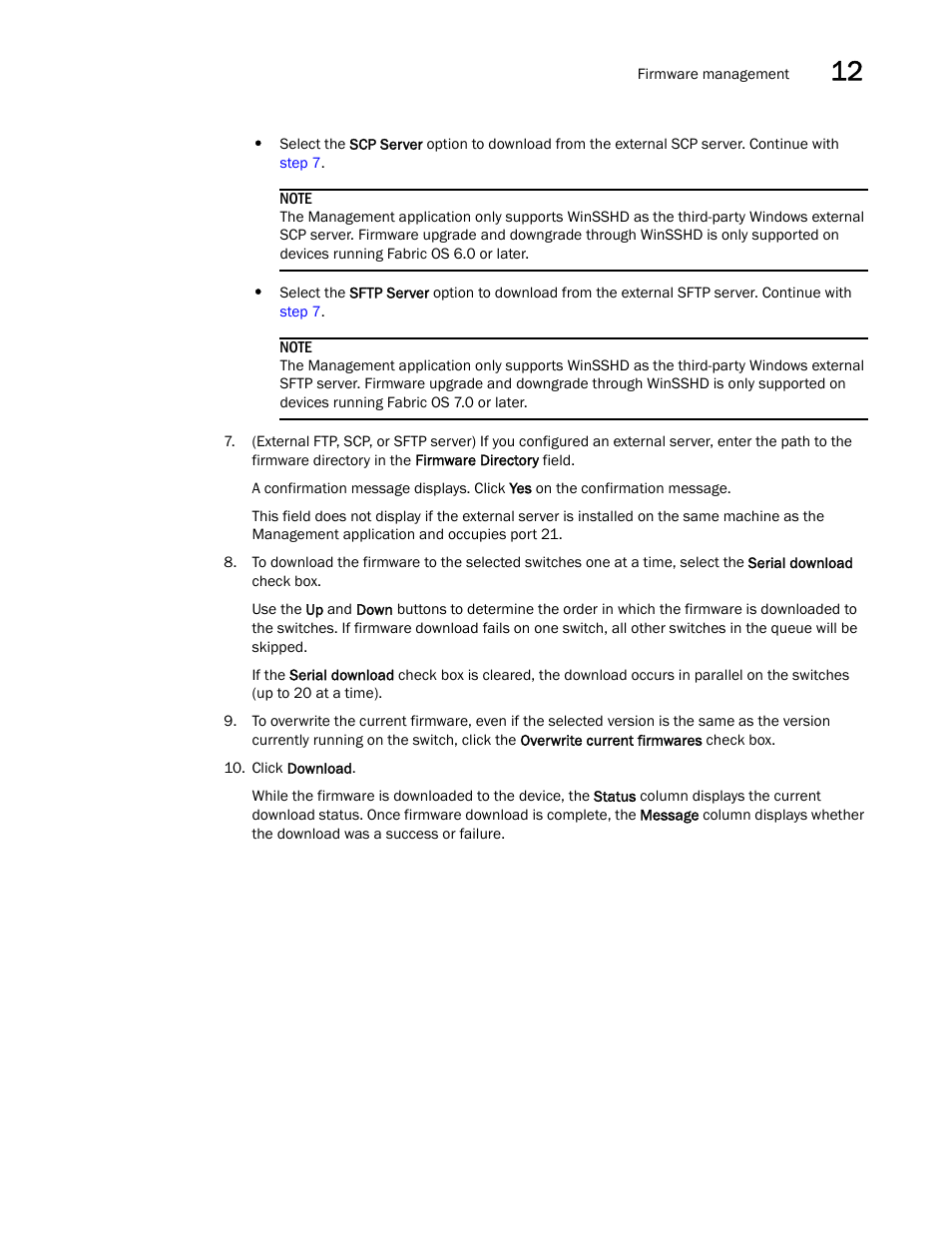 Step 8, Step 7 | Brocade Network Advisor SAN User Manual v12.3.0 User Manual | Page 553 / 1940