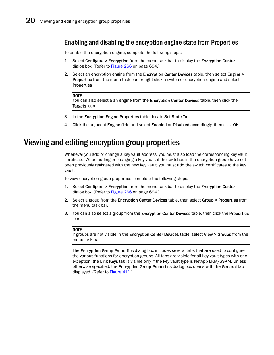 Viewing and editing encryption group properties | Brocade Network Advisor SAN User Manual v12.3.0 User Manual | Page 920 / 1940