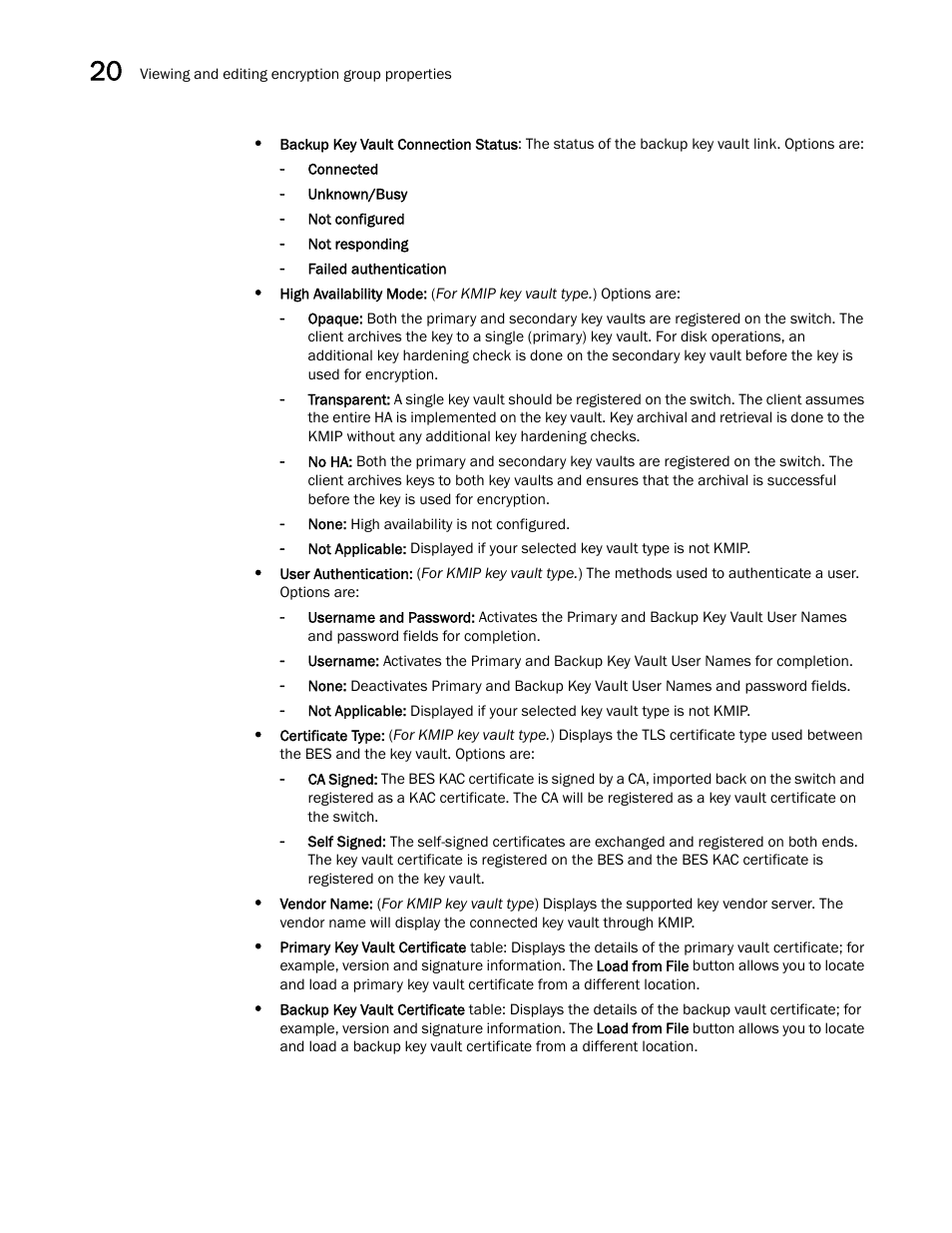 Brocade Network Advisor SAN User Manual v12.3.0 User Manual | Page 924 / 1940