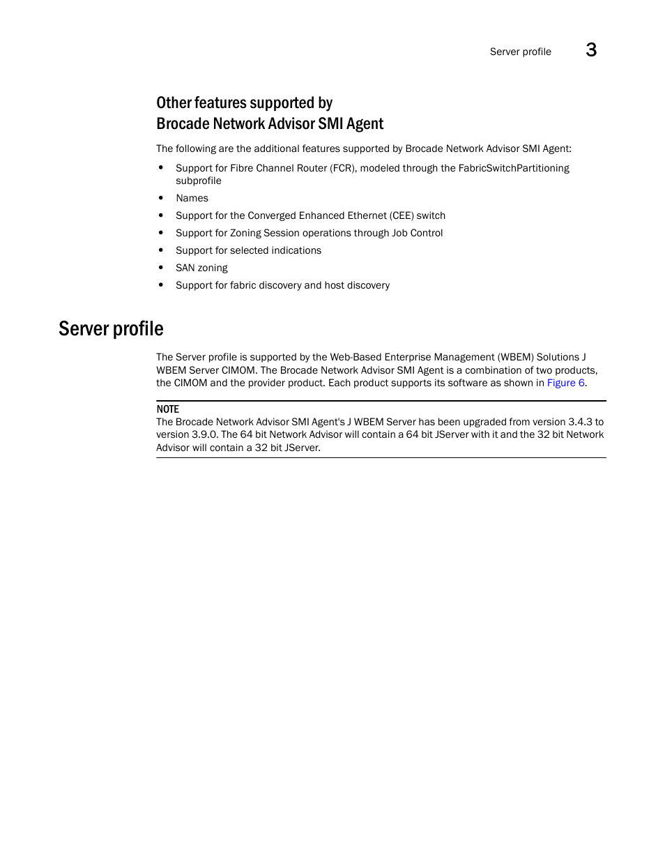 Server profile | Brocade Network Advisor SMI Agent Developers Guide v12.3.0 User Manual | Page 31 / 178