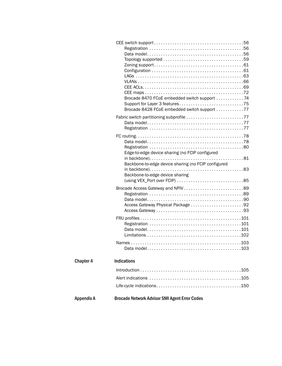 Brocade Network Advisor SMI Agent Developers Guide v12.3.0 User Manual | Page 7 / 178