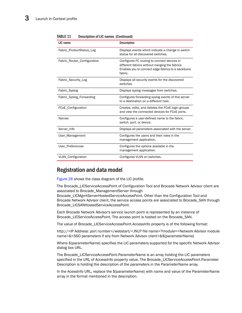 Registration and data model | Brocade Network Advisor SMI Agent Developers Guide v12.3.0 User Manual | Page 70 / 178