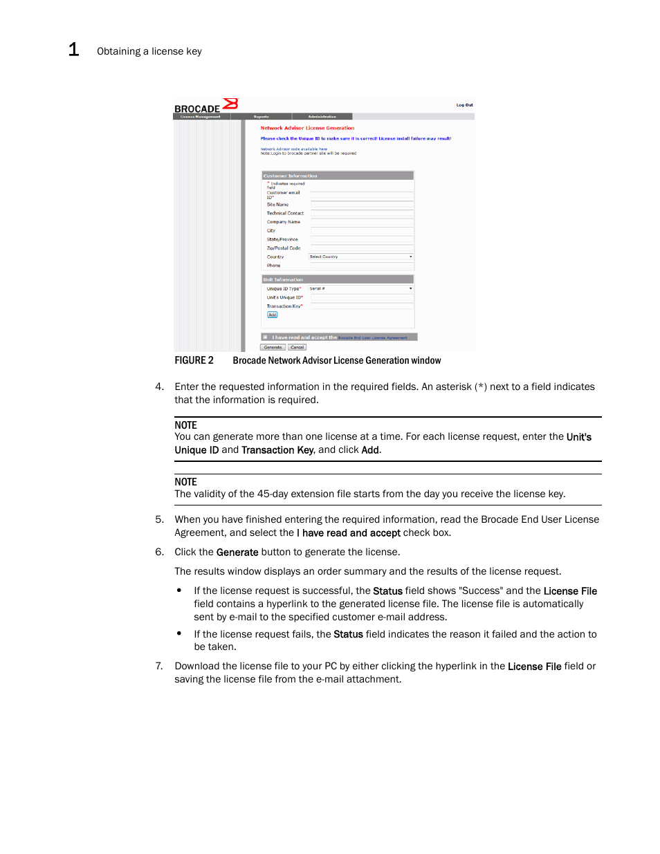 Brocade Network Advisor Software Licensing Guide (Supporting Network Advisor 12.3.0) User Manual | Page 22 / 56