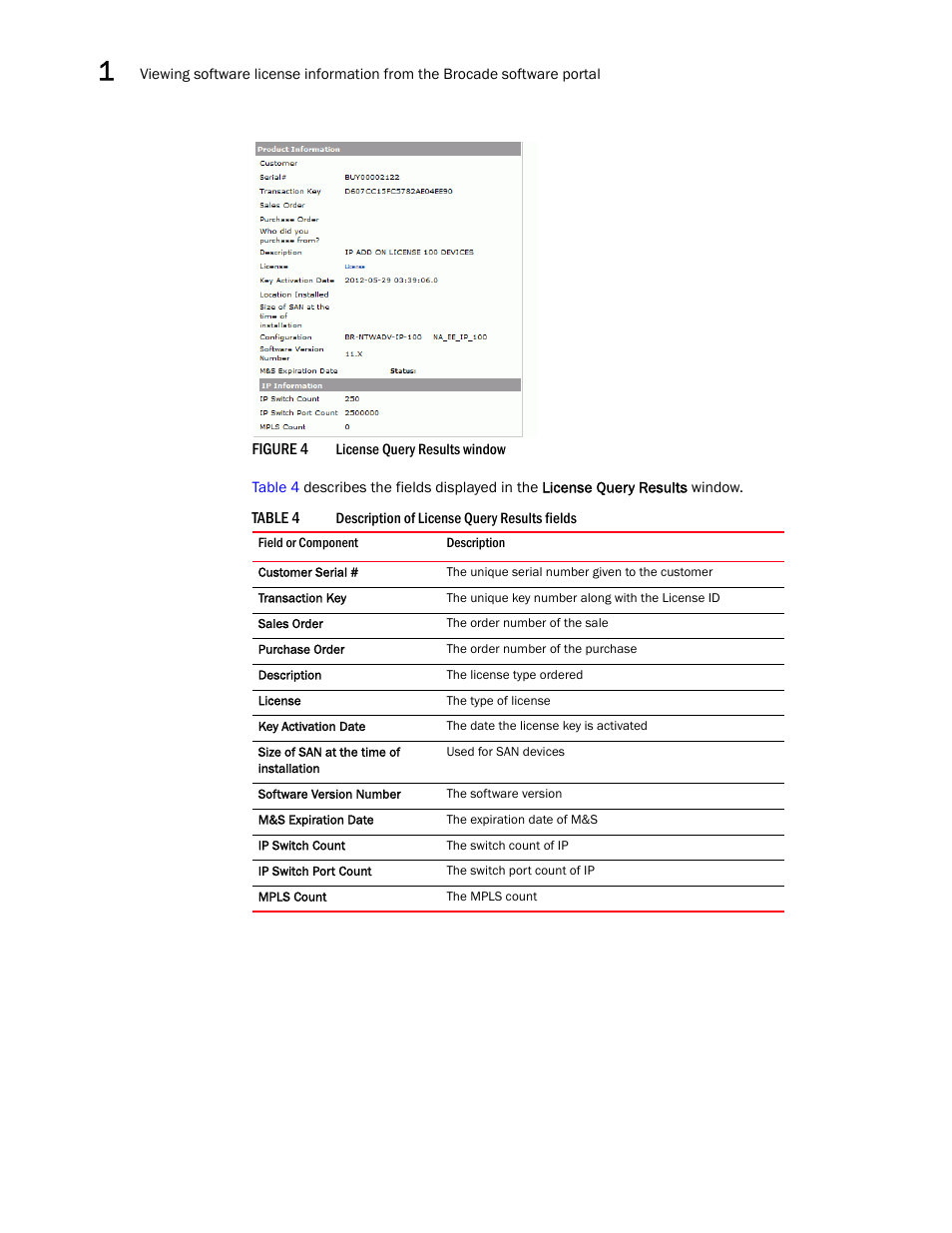 Figure 4 | Brocade Network Advisor Software Licensing Guide (Supporting Network Advisor 12.3.0) User Manual | Page 24 / 56