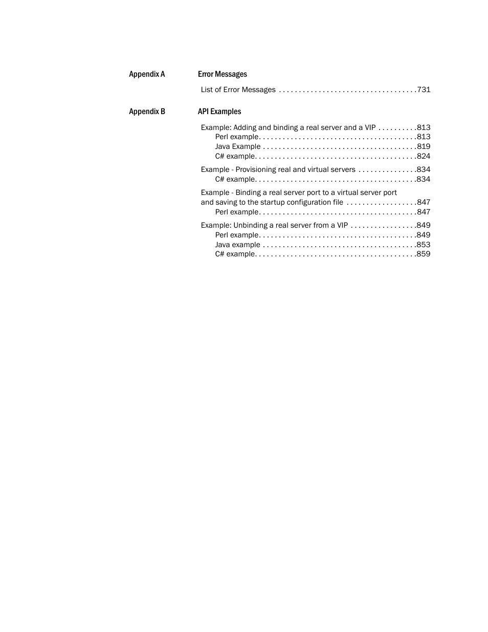 Brocade Virtual ADX XML API Programmer’s Guide (Supporting ADX v03.1.00) User Manual | Page 5 / 878