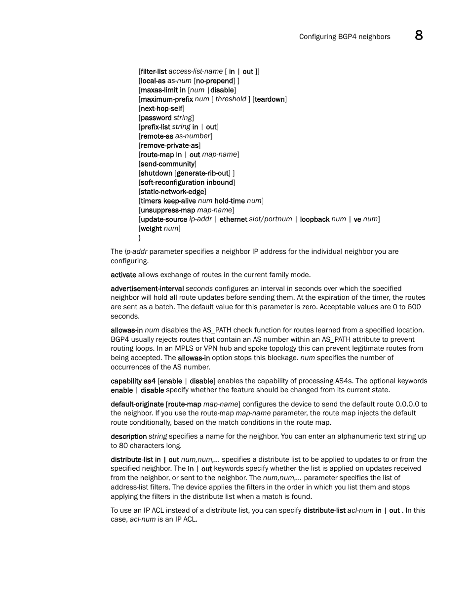 Brocade Virtual ADX Switch and Router Guide (Supporting ADX v03.1.00) User Manual | Page 243 / 374