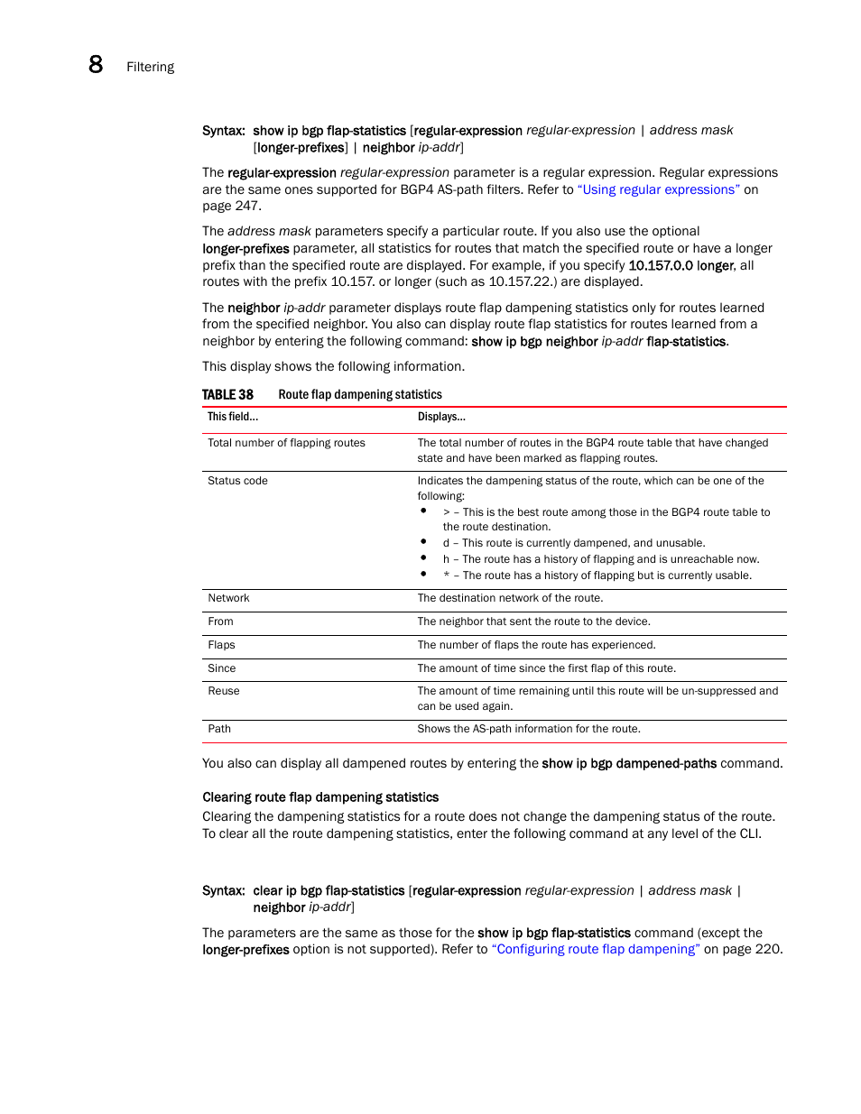 Brocade Virtual ADX Switch and Router Guide (Supporting ADX v03.1.00) User Manual | Page 280 / 374