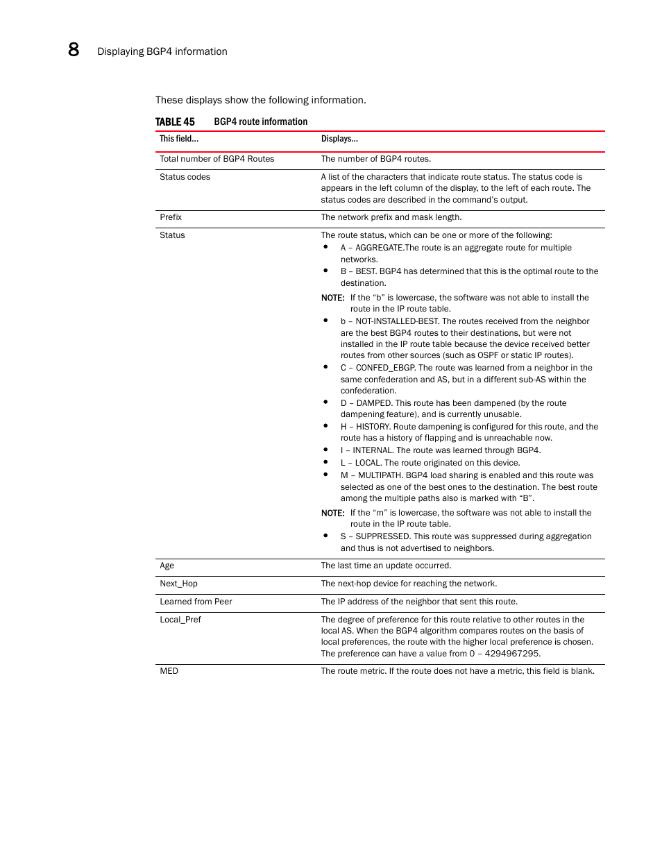 Brocade Virtual ADX Switch and Router Guide (Supporting ADX v03.1.00) User Manual | Page 314 / 374