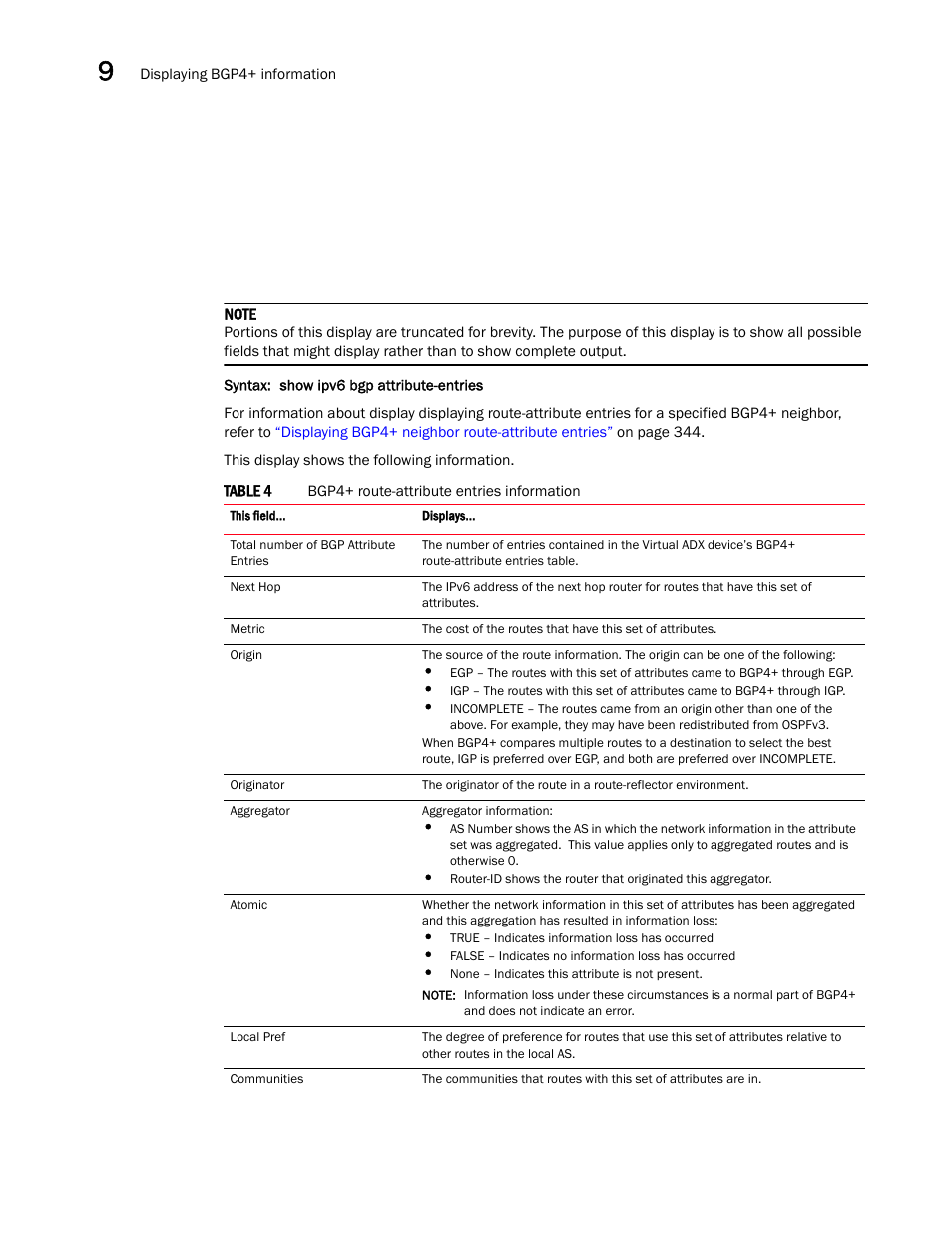 Brocade Virtual ADX Switch and Router Guide (Supporting ADX v03.1.00) User Manual | Page 342 / 374
