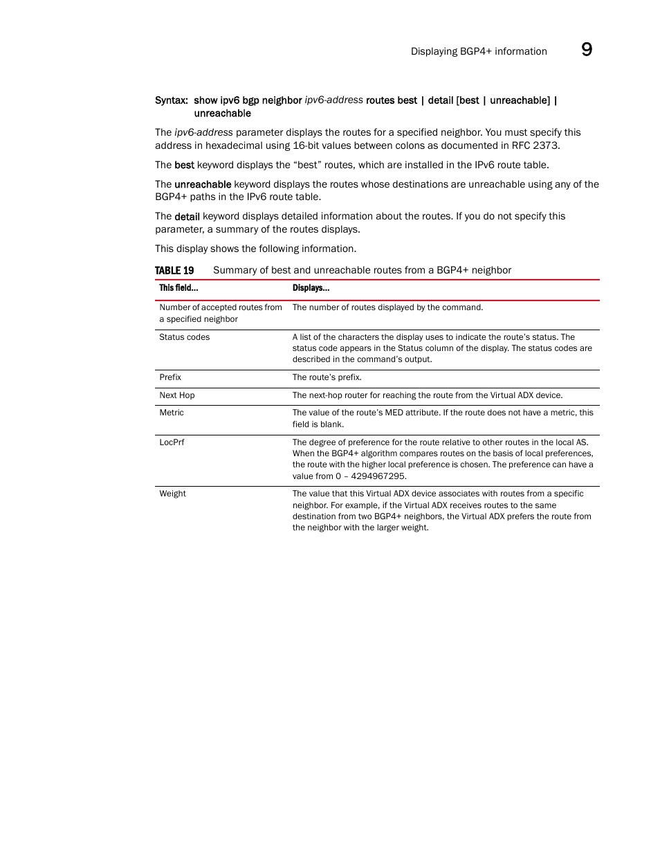 Brocade Virtual ADX Switch and Router Guide (Supporting ADX v03.1.00) User Manual | Page 367 / 374