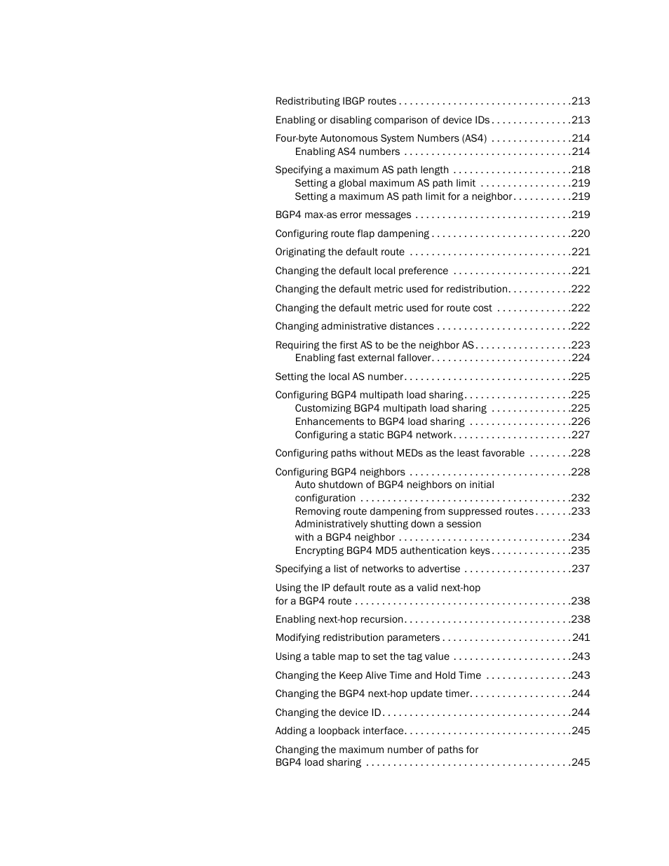 Brocade Virtual ADX Switch and Router Guide (Supporting ADX v03.1.00) User Manual | Page 8 / 374