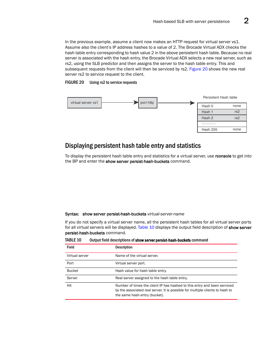 Brocade Virtual ADX Server Load Balancing Guide (Supporting ADX v03.1.00) User Manual | Page 109 / 408