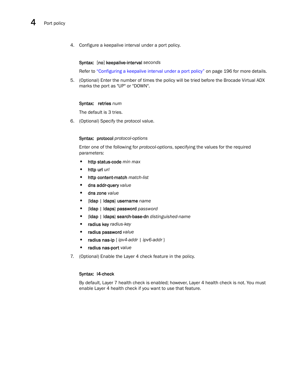 Brocade Virtual ADX Server Load Balancing Guide (Supporting ADX v03.1.00) User Manual | Page 210 / 408