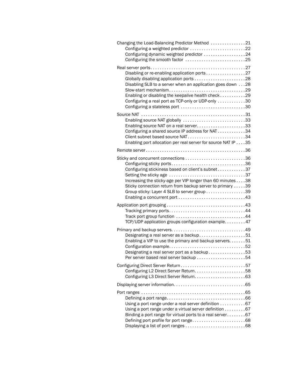 Brocade Virtual ADX Server Load Balancing Guide (Supporting ADX v03.1.00) User Manual | Page 4 / 408