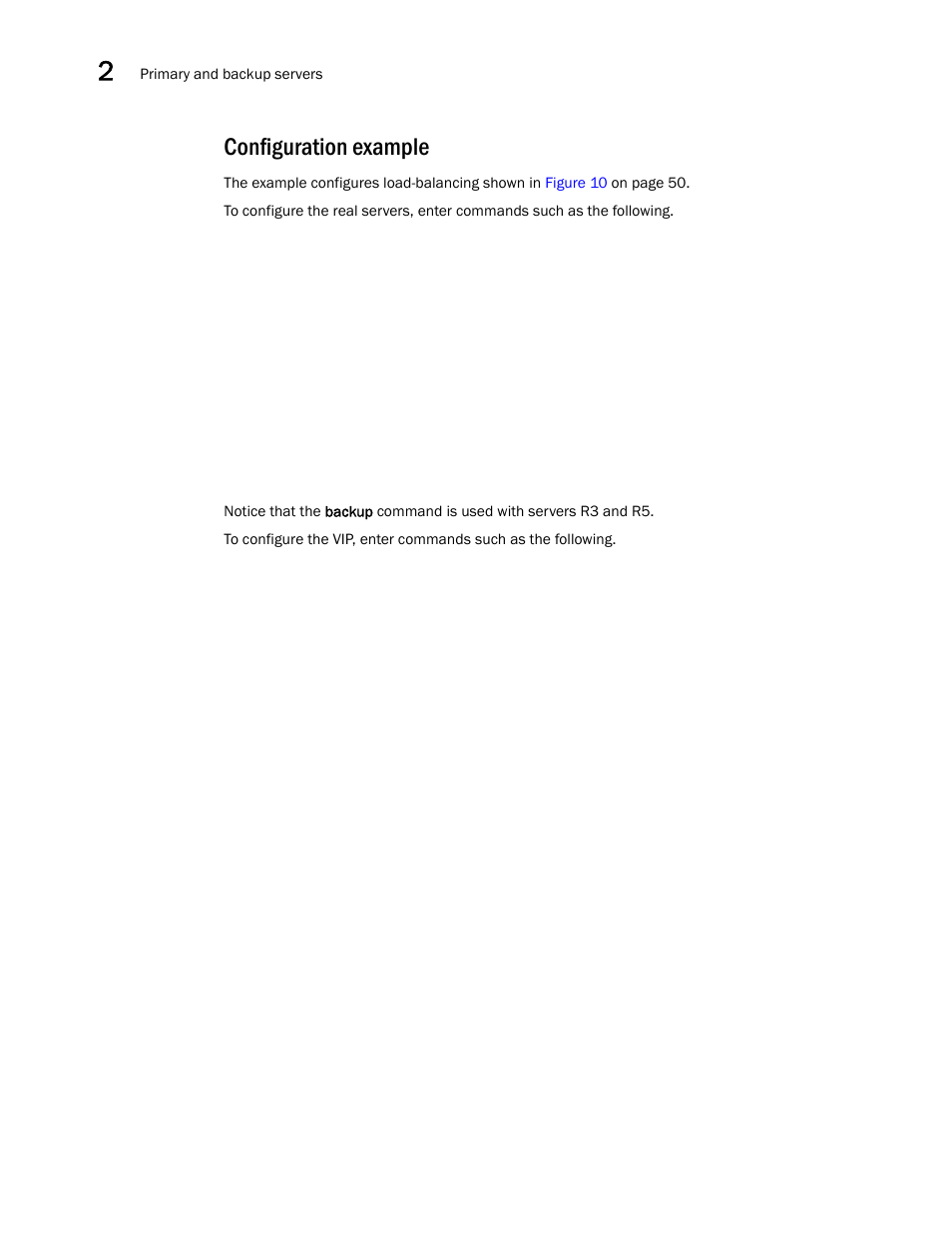 Configuration example | Brocade Virtual ADX Server Load Balancing Guide (Supporting ADX v03.1.00) User Manual | Page 68 / 408