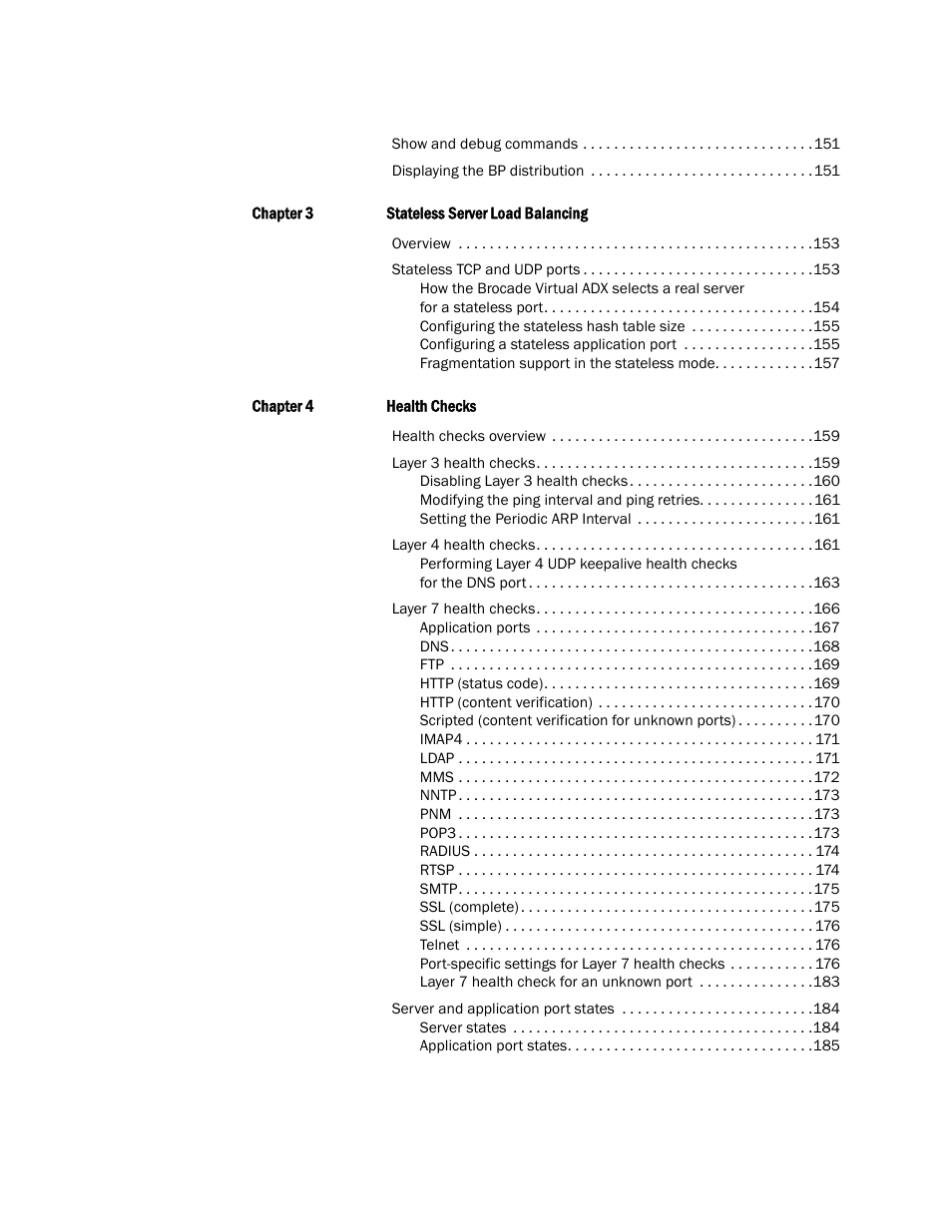 Brocade Virtual ADX Server Load Balancing Guide (Supporting ADX v03.1.00) User Manual | Page 7 / 408