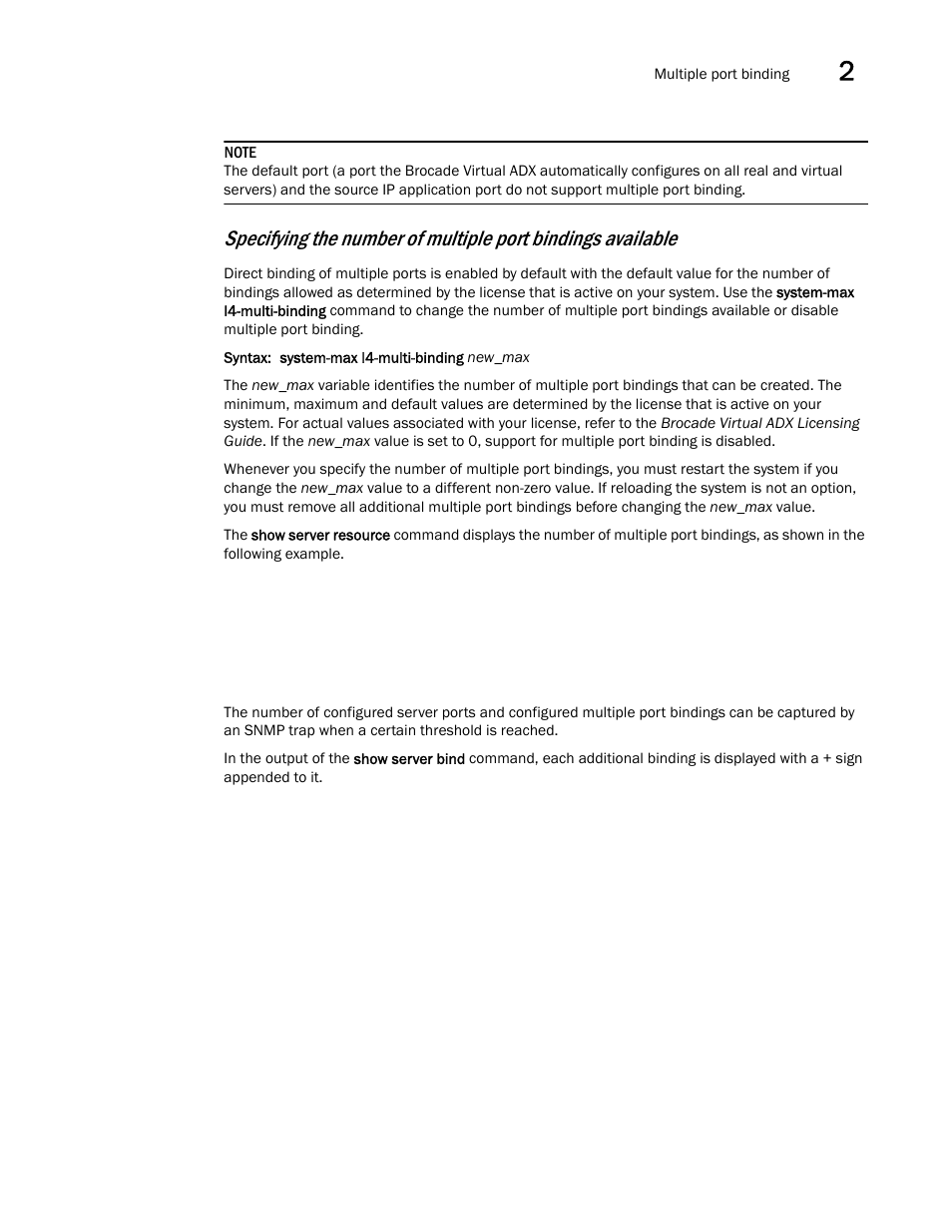 Brocade Virtual ADX Server Load Balancing Guide (Supporting ADX v03.1.00) User Manual | Page 87 / 408